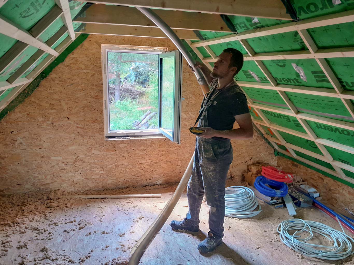 welna_3 Wdmuchiwanie wełny steico